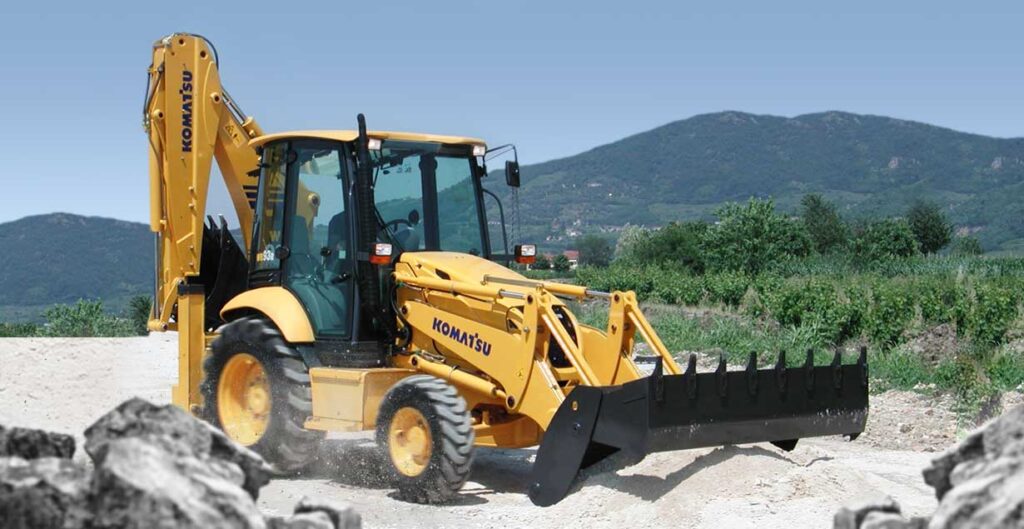 Komatsu Wb R Alat Berat Unik Dengan Fungsi Ganda United Tractors