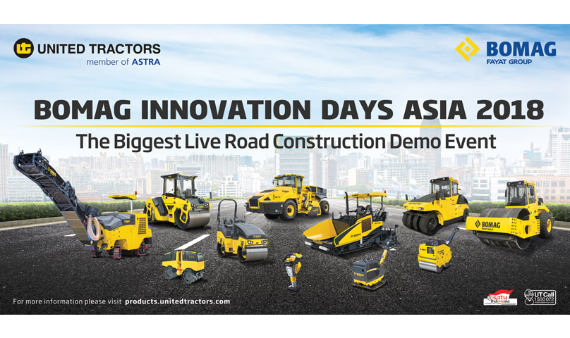 United Tractors Menyelenggarakan Bomag Innovation Days Asia 2018