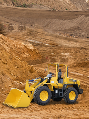 Komatsu WA150-5 Wheel Loader, Offers High Mobility in Construction and Agribusiness