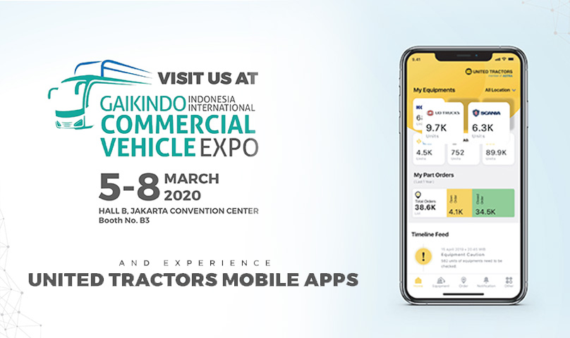United Tractors Mobile Apps, To Get Information Easier