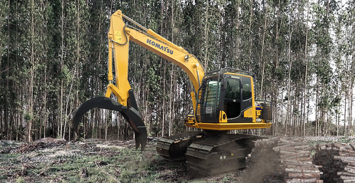 Only at United Tractors, Get the Best Forestry Heavy Equipment