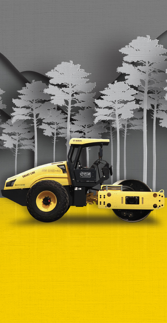 Bomag BW211D-40SL, Reliable 10 ton Smart Compactor from United Tractors