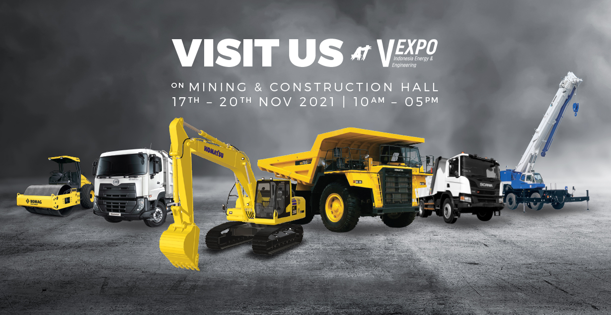 United Tractors Kembali Hadir pada Pameran Mining Indonesia yang Ke-20