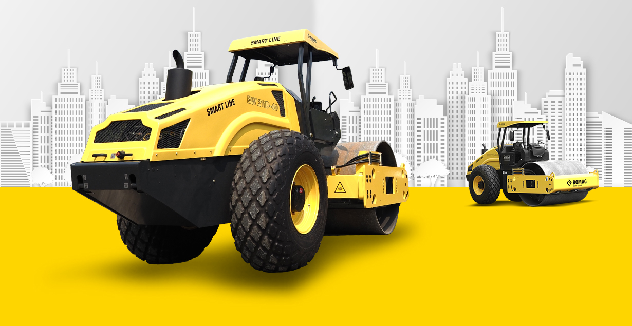 Rekomendasi Vibro Roller 10 Ton Terbaru dari Bomag