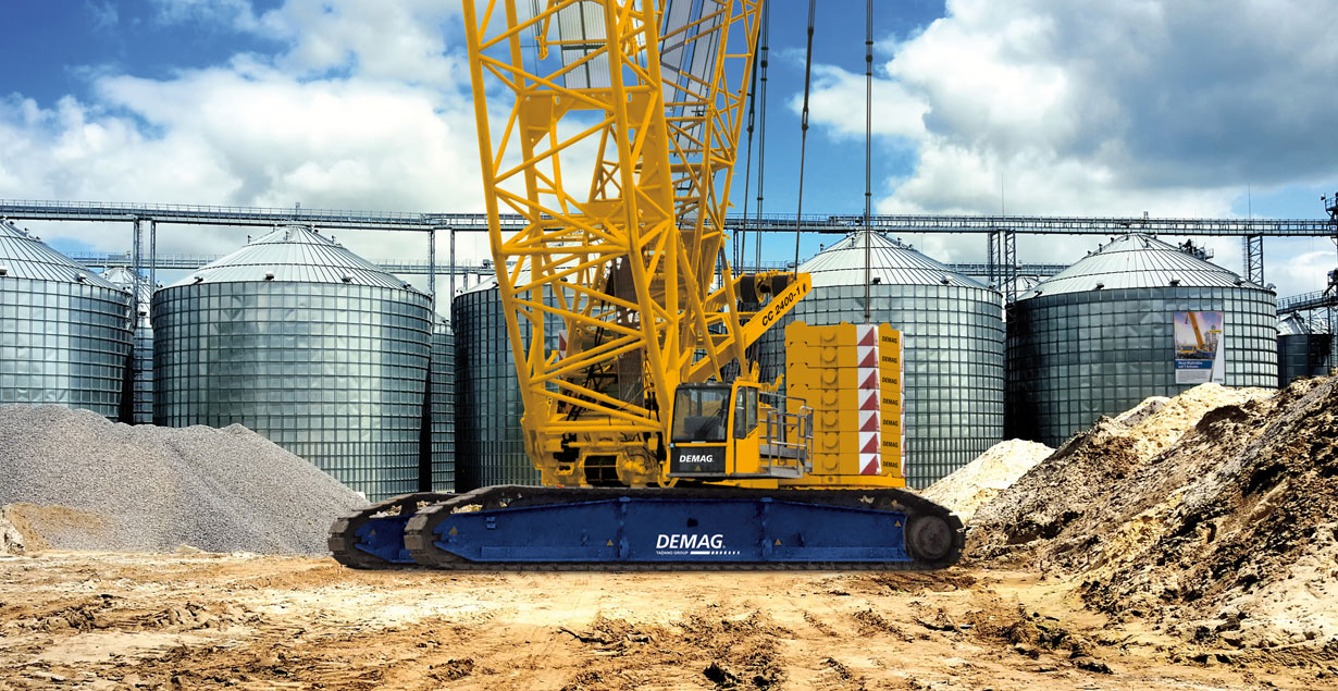 Ragam dan Kelebihan Crawler Crane dari Tadano