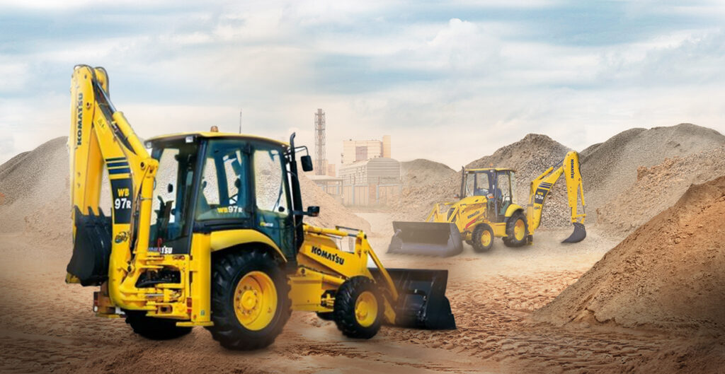 How Excavator Backhoe Loaders Work for Heavy Construction Equipment ...