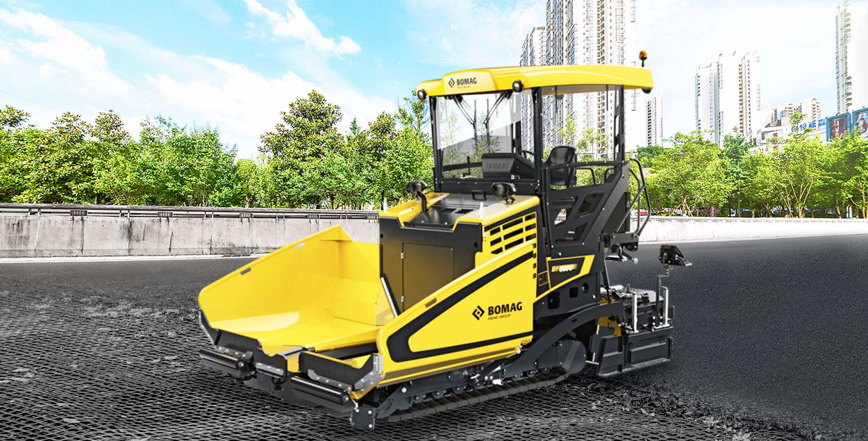 Understanding the Function of Bomag's Asphalt Paver