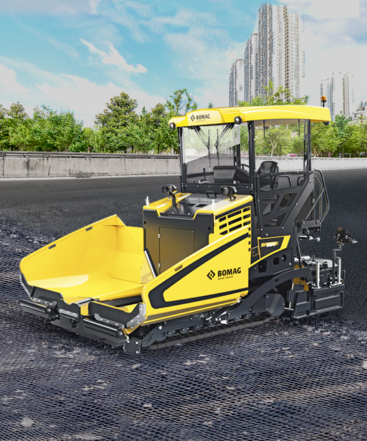 Mengenal Fungsi Asphalt Paver dari Bomag