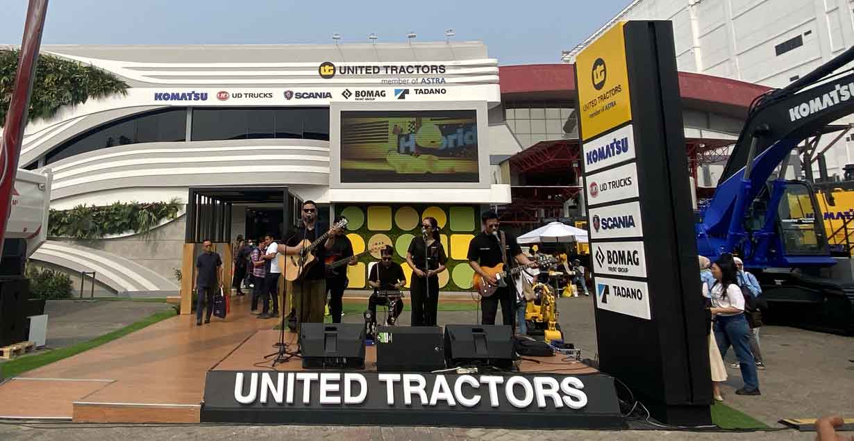 (Indonesia) Booth United Tractors Hadirkan Beragam Keseruan di Gelaran Mining Indonesia 2024