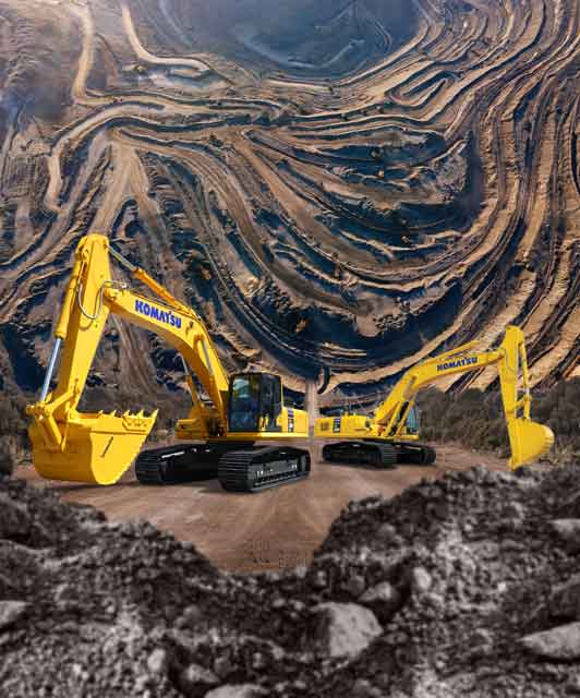 Komatsu PC350LC-8M2 & PC300-8M2: New Generation of Versatility