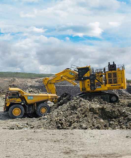 Komatsu PC3400: Excavator Tangguh & Hemat Bahan Bakar