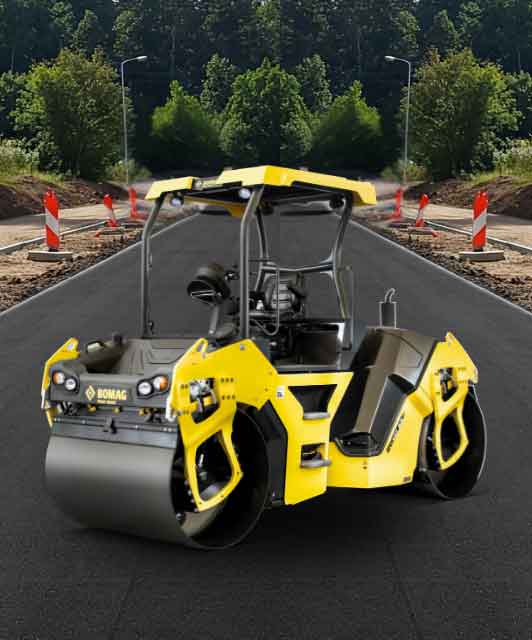 BW 141 AD-50, Tandem Roller Andal untuk Proyek Aspal