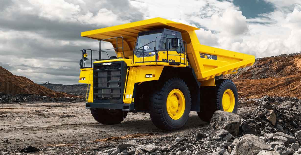 Komatsu HD785-7: Powerful Off-Road Dump Trucks