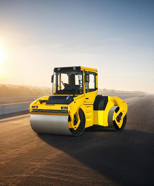 Perbaikan Jalan Lebih Cepat Dengan Vibro Roller BW 203 AD-4