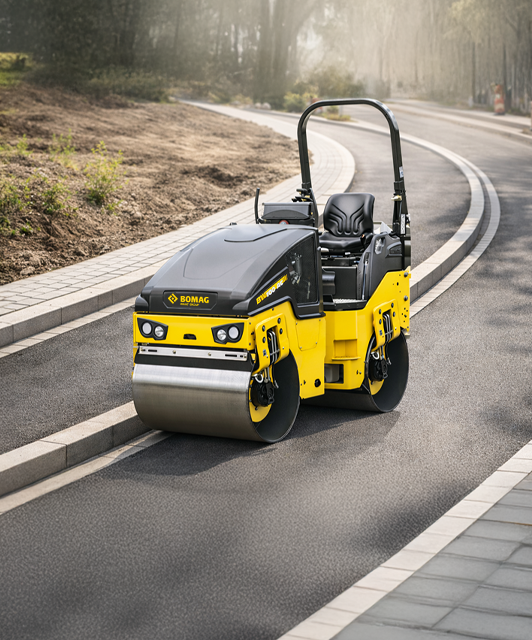 BW 100 AD-5: Compact Roller for Small Construction Projects
