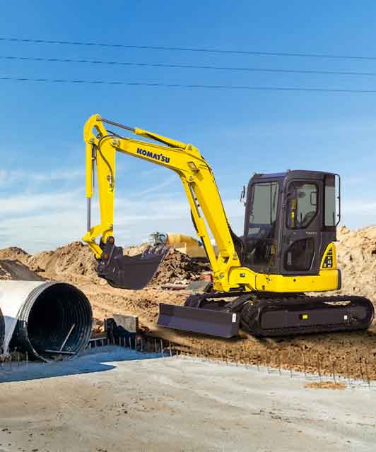 PC45MR-3: Excavator Mini Mampu Selesaikan Pekerjaan Rumit