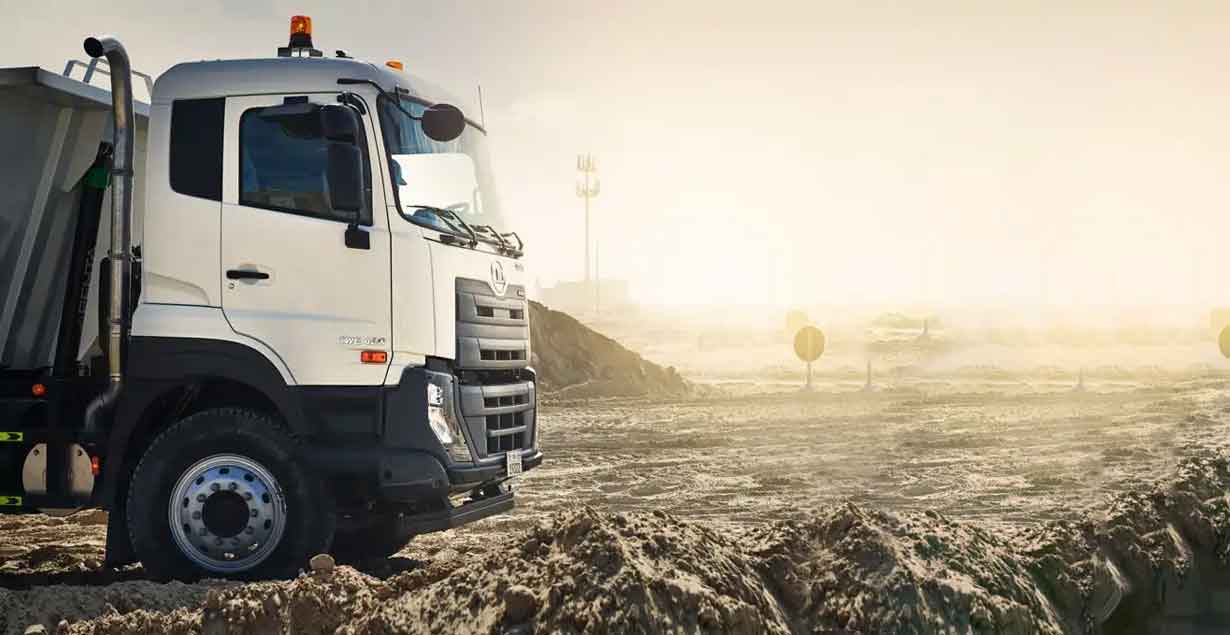 UD Trucks Quester History: Heavy-Duty Truck for Mining Projects
